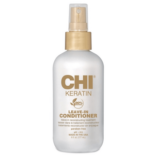 CHI Keratin Leave-In Conditioner 6oz for softness shine and breakage control
