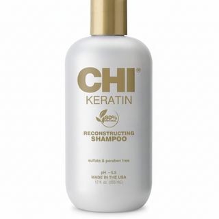 CHI Keratin Reconstructing Shampoo 12oz repairs and strengthens damaged hair