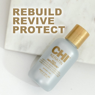 CHI Keratin Silk Infusion 2oz leave-in treatment for smooth shiny and repaired hair