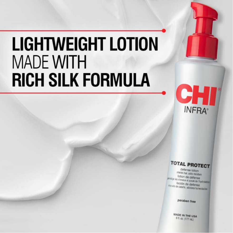 CHI Total Protect 6oz heat protection and moisture hair treatment for smooth shiny hair