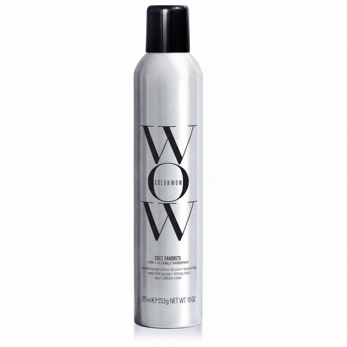 COLOR WOW Cult Favorite Hairspray 295ml – Firm, Flexible Hold with UV & Heat Protection