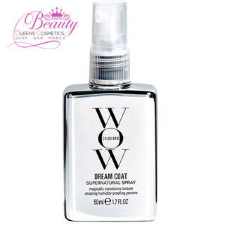 COLOR WOW Mini Dream Coat Supernatural Spray 50ml – Anti-Frizz, Humidity-Proof, Silky Glossy Hair