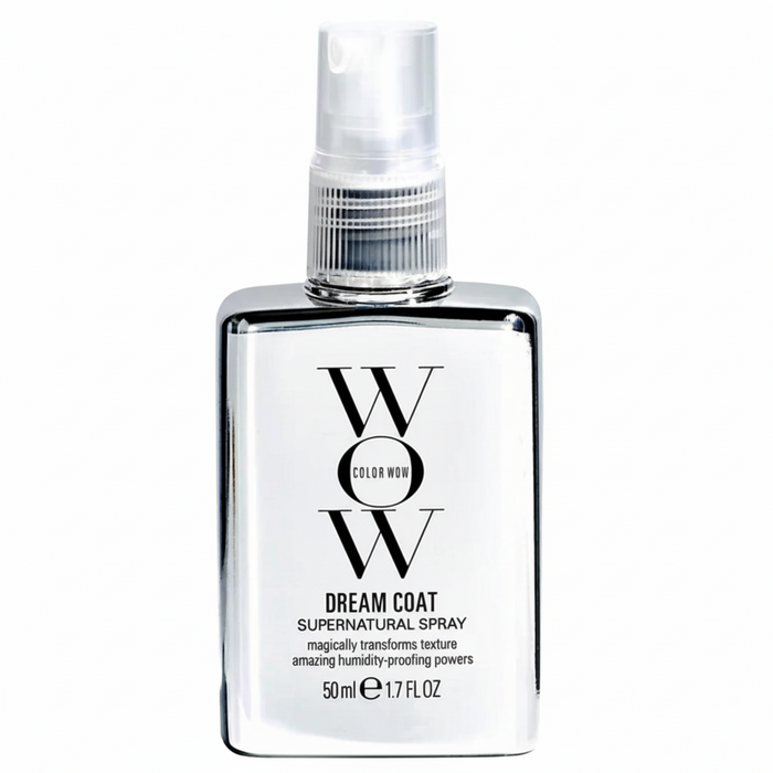 COLOR WOW Mini Dream Coat Supernatural Spray 50ml – Anti-Frizz, Humidity-Proof, Silky Glossy Hair