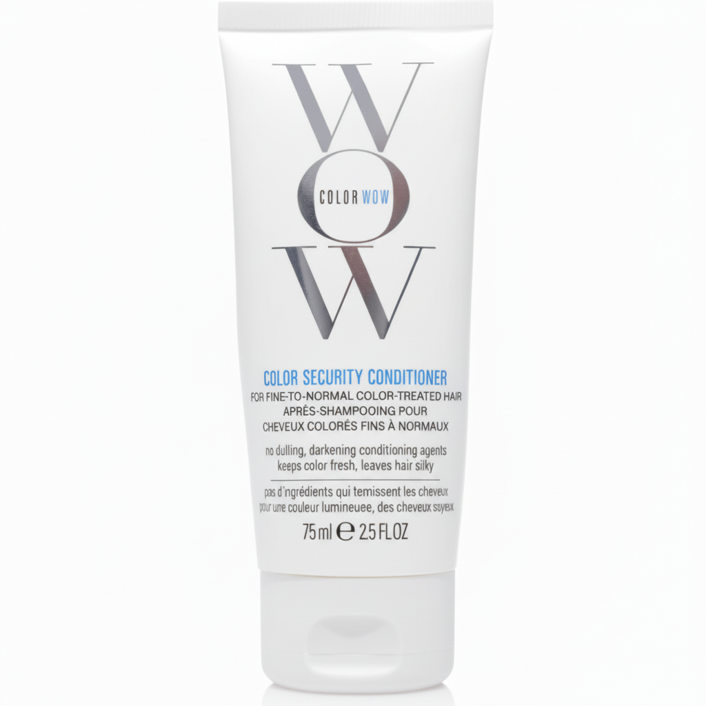 COLOR WOW Travel Colour Security Conditioner 75ml – Lightweight Hydration & Color Protection for Fine to Normal Hair
