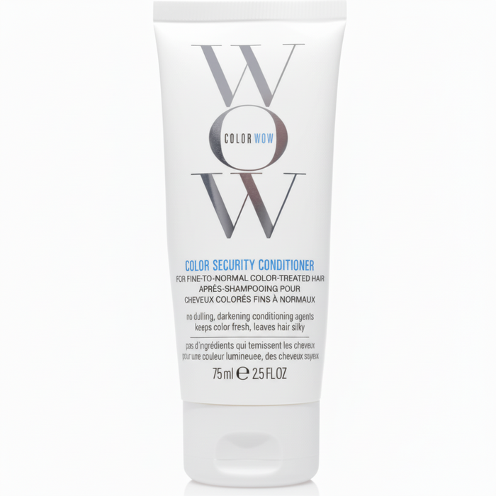 COLOR WOW Travel Colour Security Conditioner 75ml – Lightweight Hydration & Color Protection for Fine to Normal Hair