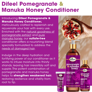 Difeel Pomegranate & Manuka Honey Conditioner  | Sulfate Free