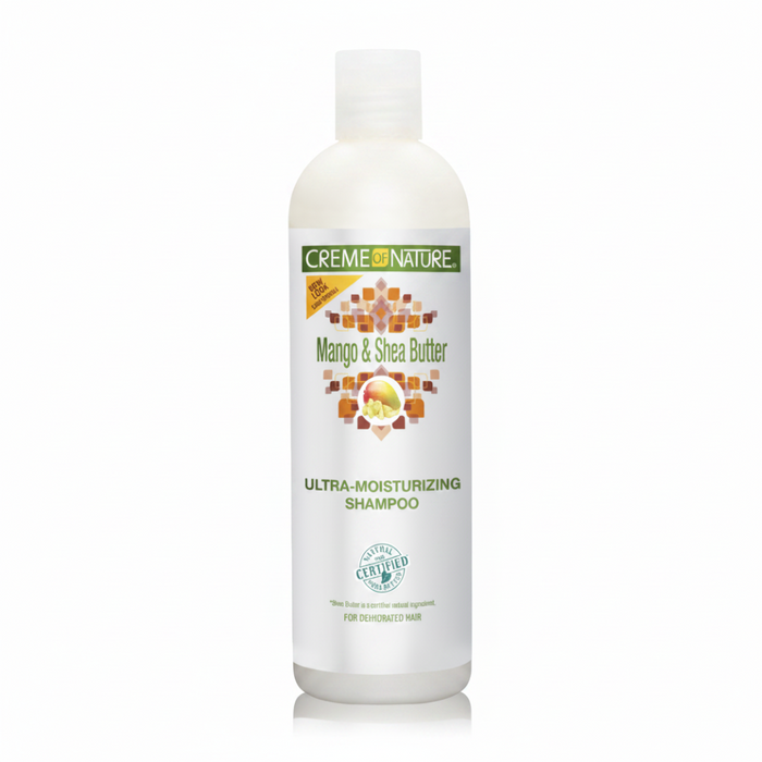 Creme Of Nature Shampooing ultra hydratant MANGUE ET BEURRE DE KARITÉ 354 ml/12 oz
