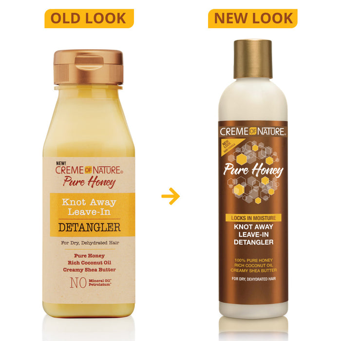 Creme Of Nature Pure Honey Knot Away Leave-In Detangler 236ml | Smooth & Detangle