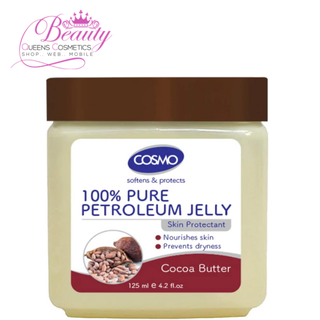 COSMO Cocoa Butter Petroleum Jelly 125ml- Deep Moisture for Dry Skin & Lips
