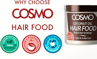Cosmo Coconut Oil Hair Food 170ml- Deep Nourishment & Breakage Protection