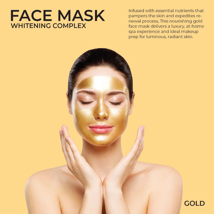 COSMO gold face mask 625g anti aging brightening and moisturizing skin care for youthful glow