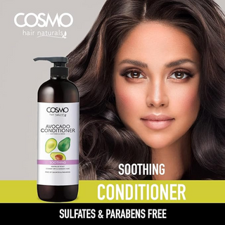 Cosmo Avocado Soothing Conditioner 1000ml- Hydrating Care for Dry & Damaged Hair
