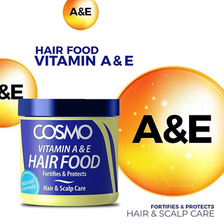 Cosmo Vitamin A & E Hair Food 170ml- Strengthen, Nourish & Protect Hair & Scalp