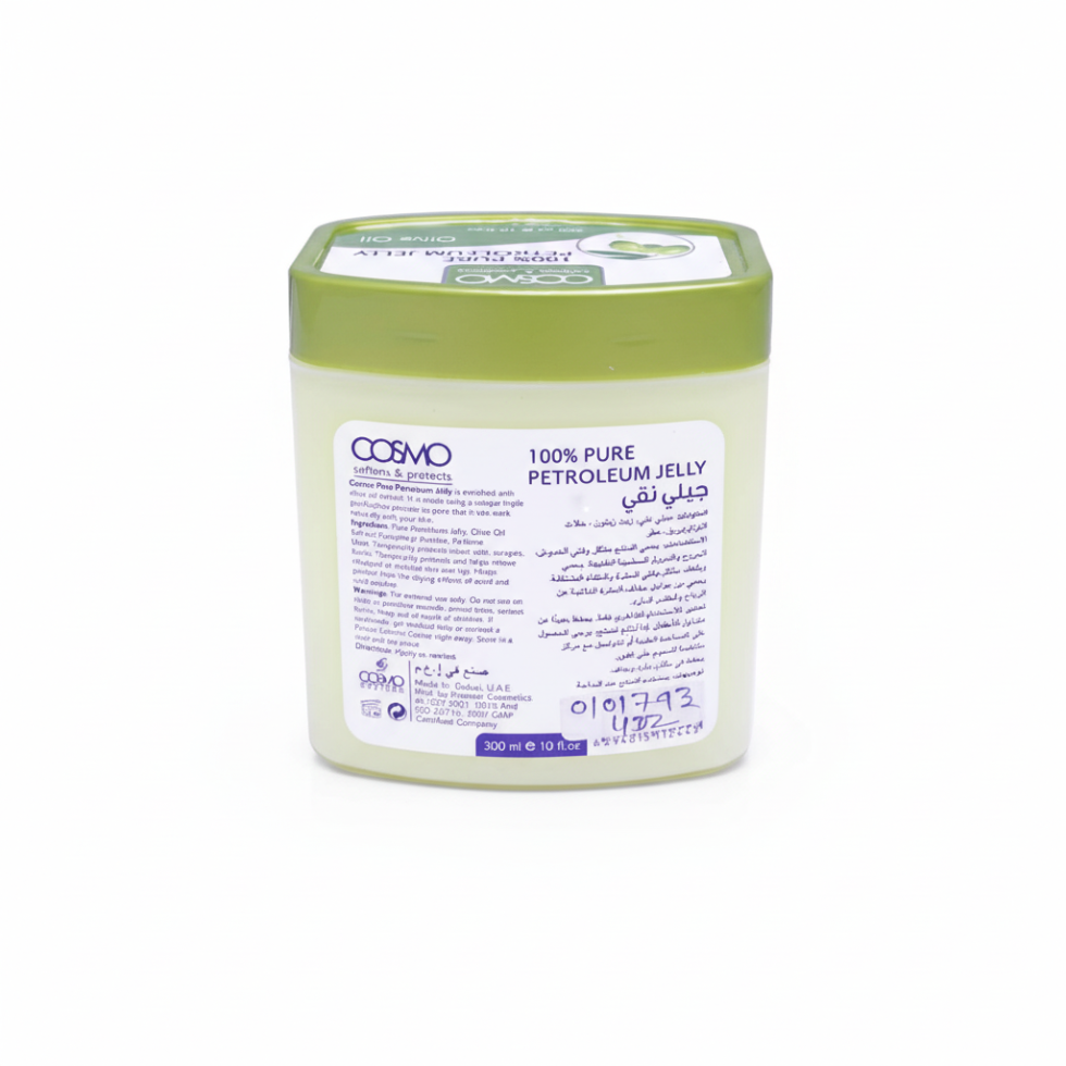 COSMO olive oil petroleum jelly 125ml deep moisture and skin protection skincare cream for dry skin