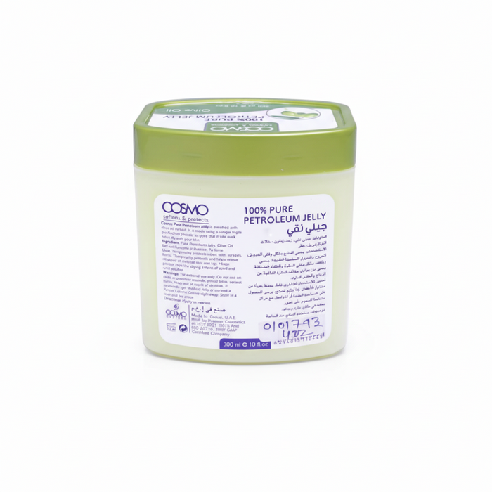COSMO olive oil petroleum jelly 125ml deep moisture and skin protection skincare cream for dry skin