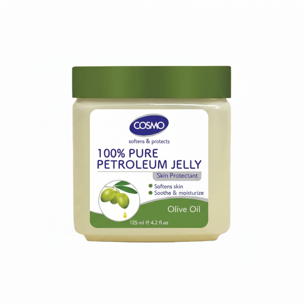 COSMO olive oil petroleum jelly 125ml deep moisture and skin protection skincare cream for dry skin
