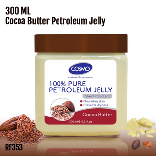 COSMO cocoa butter petroleum jelly 300ml deep moisture and skin protection moisturizing cream for soft skin care