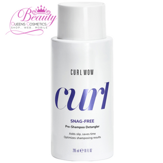 CURL WOW Curl Snag-Free Pre-Shampoo Detangler 295ml – Tangle-Free, Frizz-Free Curly Hair Care