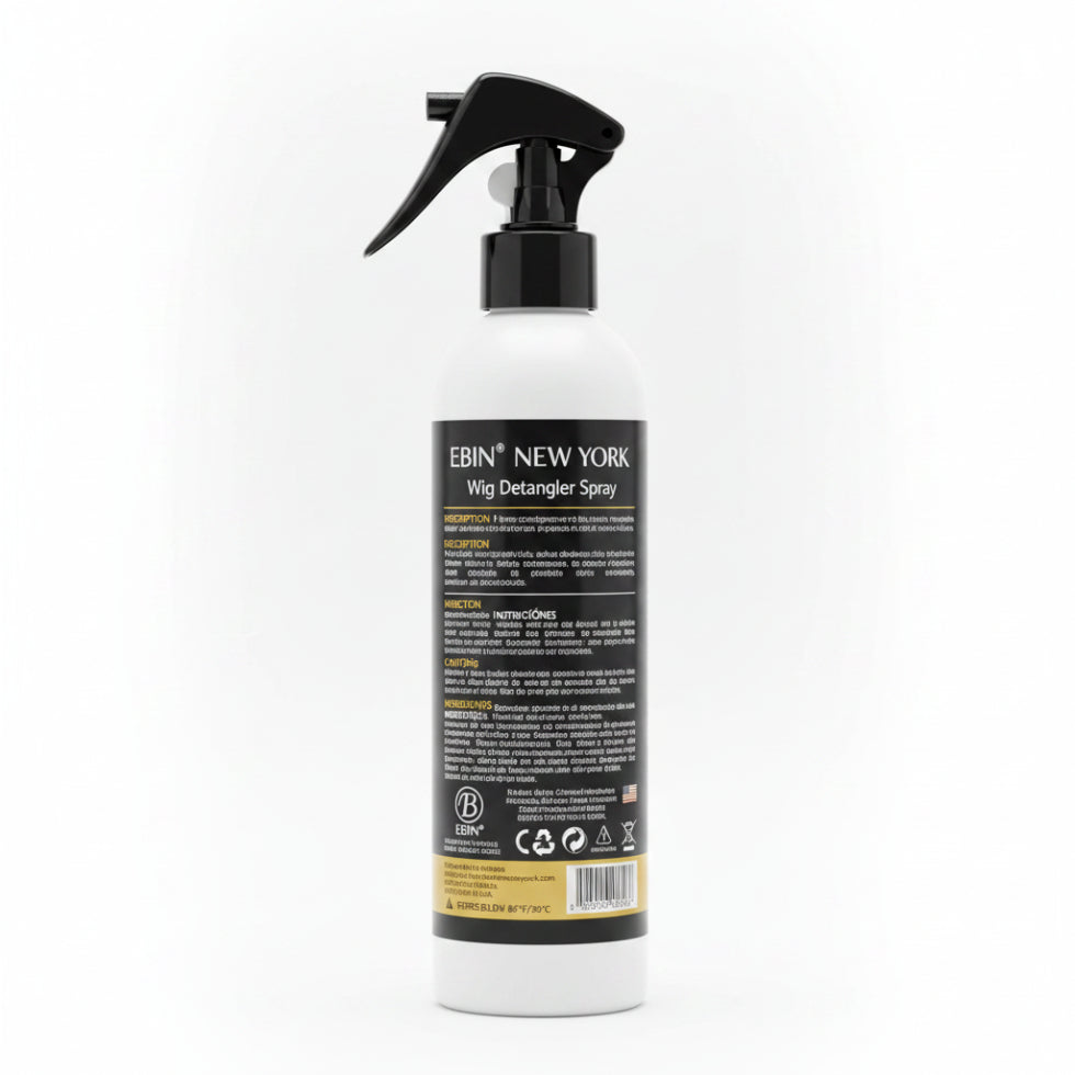 Ebin New York 5 Second Argan Oil Wig and Wave Detangler 250ml conditioning spray bottle