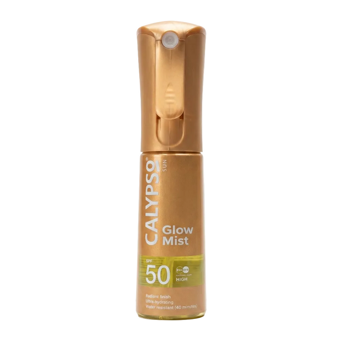 Calypso Glow Mist SPF 50 Spray | Lightweight Sunscreen & Radiant Protection