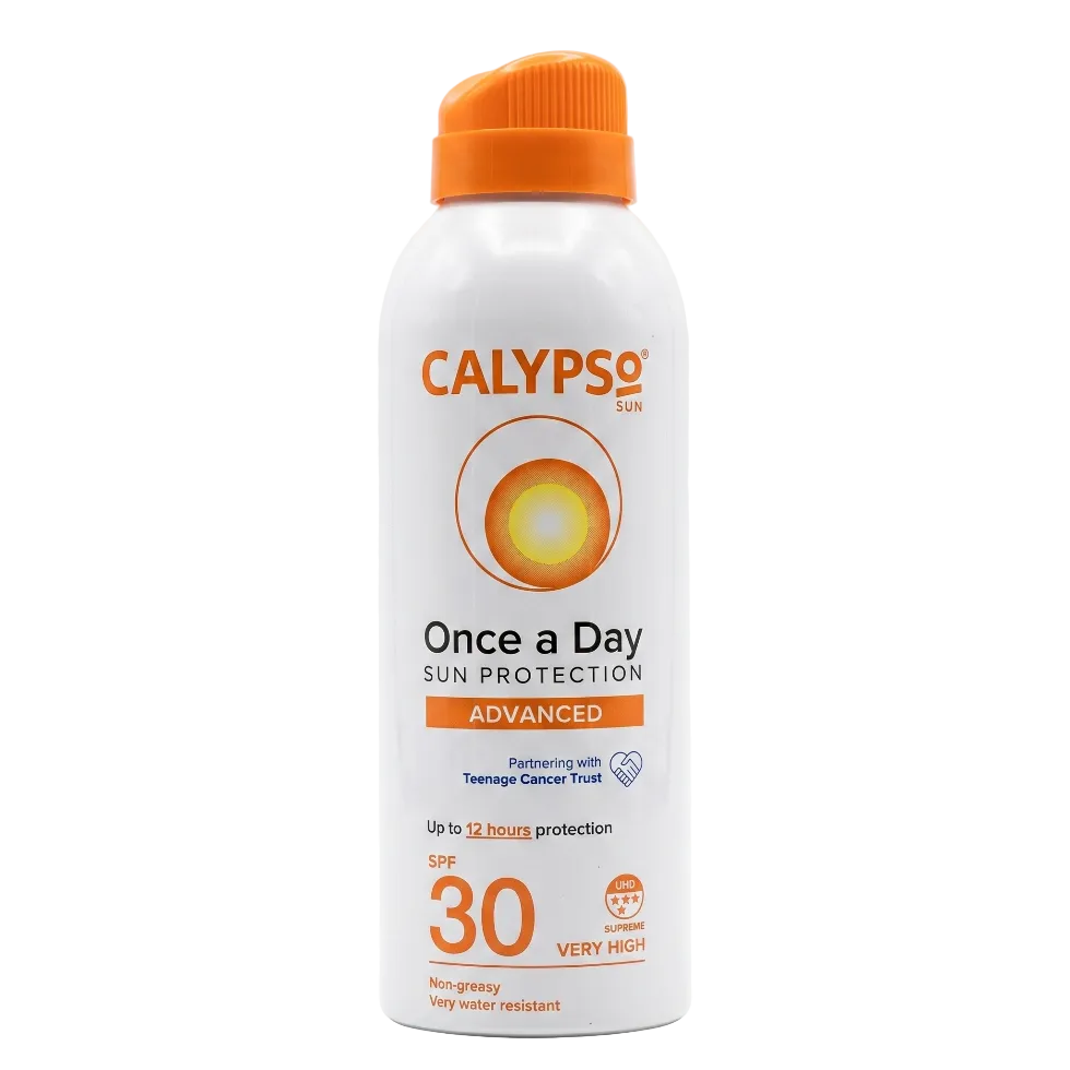 Calypso once a day SPF 30 150ml sun protection for long lasting daily UV defense