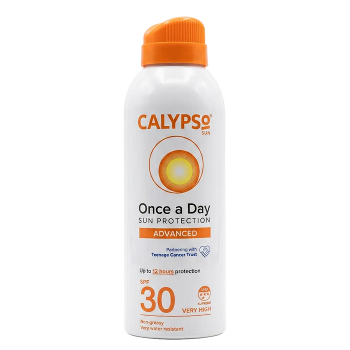Calypso once a day SPF 30 150ml sun protection for long lasting daily UV defense