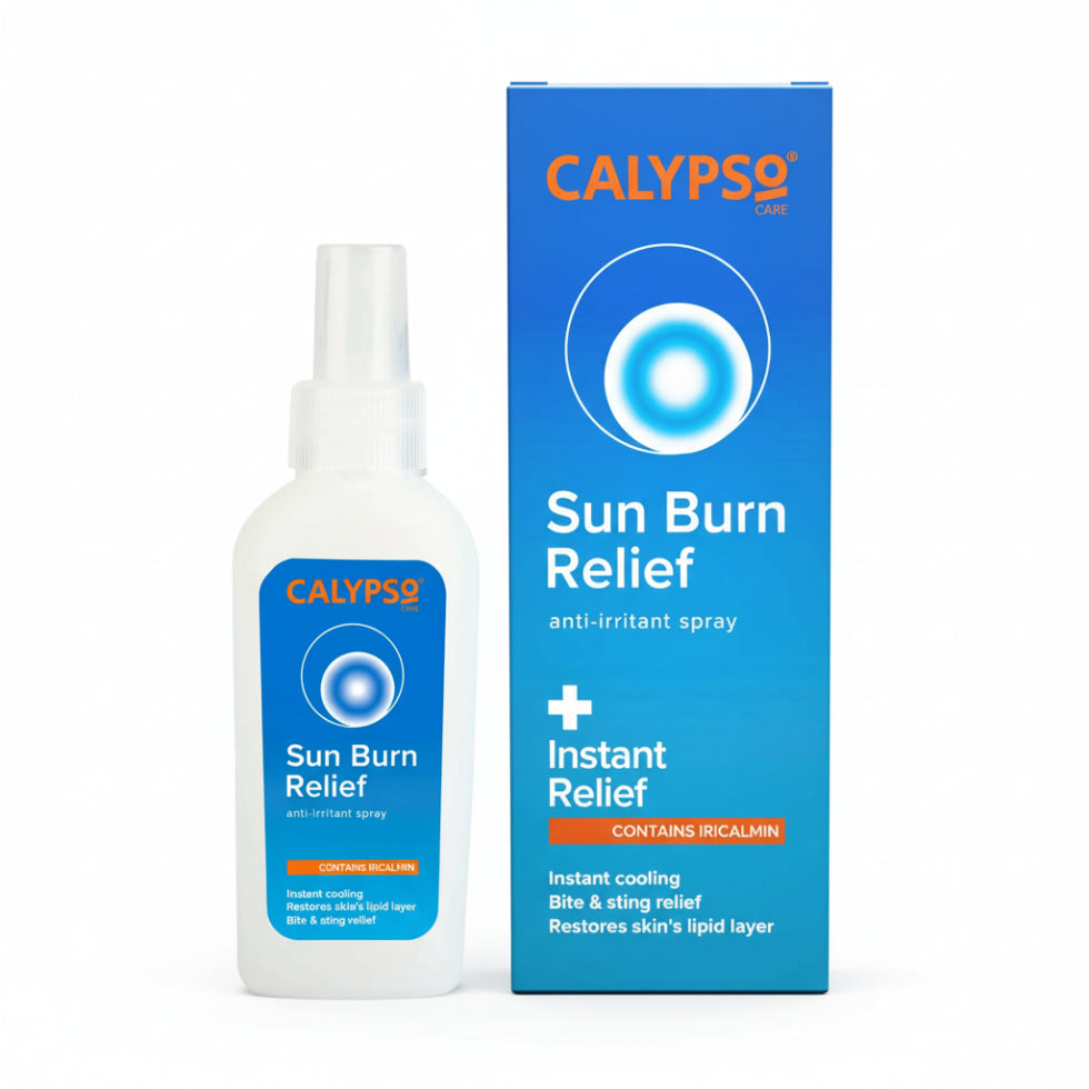 Calypso Sun Burn Relief Iricalmin 100ml | Soothing After Sun Skin Repair