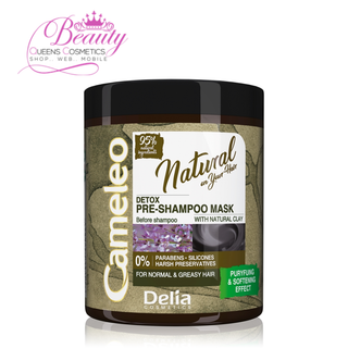 Cameleo Natural Detox Pre-Shampoo Mask 250ml | Rebuild & Nourish Hair