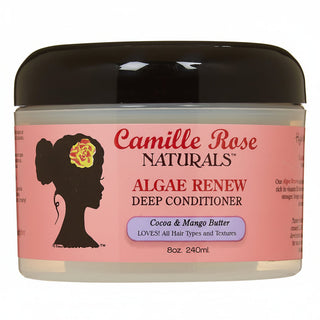 Camille Rose Algae Renew Deep Conditioner 240ml moisturizing hair treatment for soft smooth healthy curly textured hair