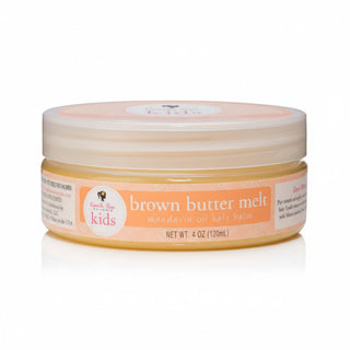 Camille Rose Kids Brown Butter Melt 120ml moisturizing hair balm for soft shiny healthy curly textured kids hair care

