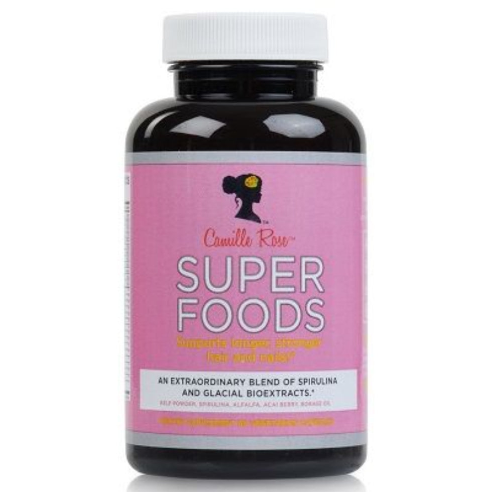 camille rose super foods dietary supplements daily wellness support for hair skin and overall natural beauty nutrition care