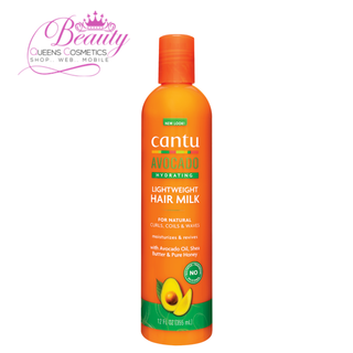 Cantu Avocado Hydrating Lightweight Hair Milk 355ml |  Moisturizer for All Hair Types