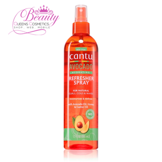Cantu Avocado Hydrating Refresher Spray 355ml | Moisture & Curl Refresh