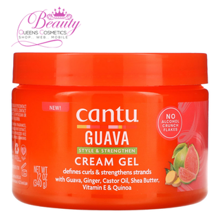 Cantu Guava Style & Strengthen Cream Gel 340g | Define & Fortify Curls