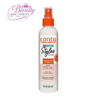 Cantu Protective Styles Conditioning Detangler 237ml | Moisturizes & Removes Tangles