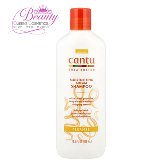 Cantu Shea Butter Moisturizing Cream Shampoo 13.5oz | Deep Cleanse
