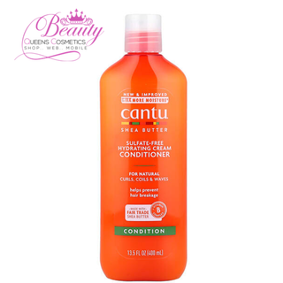 Cantu Shea Butter Sulfate-Free Hydrating Cream Conditioner 13.5oz | Sulfate-Free  Care