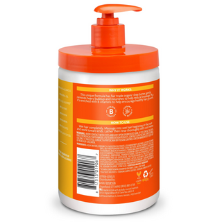 Cantu Shea Butter Sulfate-Free Cleansing Cream Shampoo 13.5oz & 25oz | Wash Day Essential