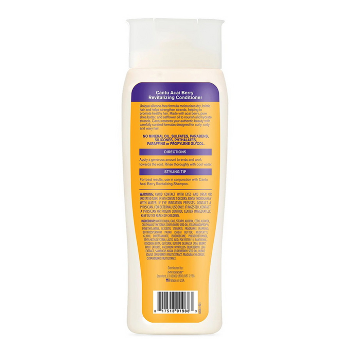 Cantu Acai Berry Revitalizing Conditioner 400ml | Strengthen & Restore Hair