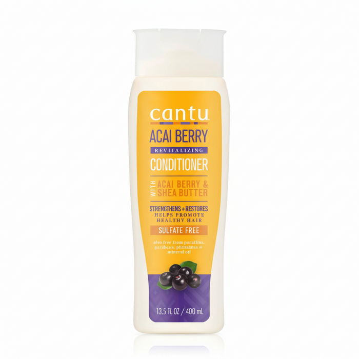 Cantu Acai Berry Revitalizing Conditioner 400ml | Strengthen & Restore Hair