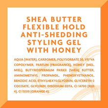 cantu anti shedding styling gel honey 18.5oz flexible hold curl defining gel