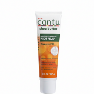 cantu apple cider vinegar root relief 8oz soothe cleanse refresh scalp