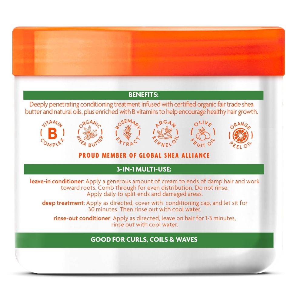 cantu argan oil leave in conditioning repair cream 16oz hydrate repair hair care cream