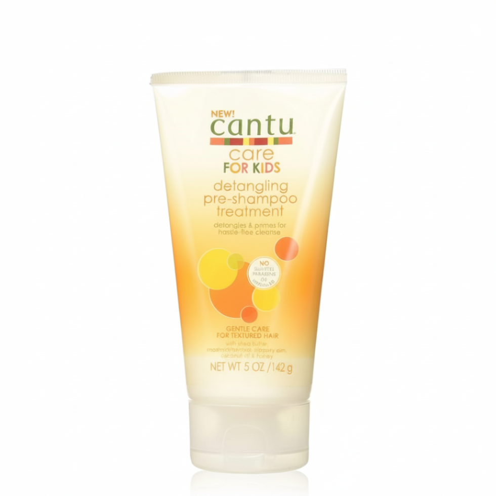 cantu care for kids pre shampoo detangling treatment 5oz gentle curl prep hair care