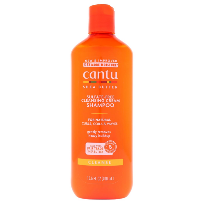 Cantu Cleansing Cream Shampoo 13.5oz | Sulfate-Free Wash Day