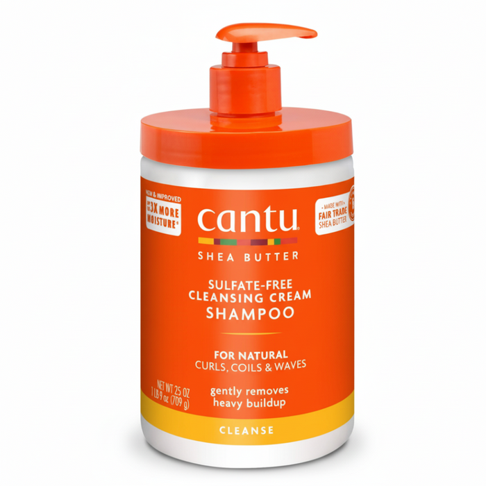 Cantu Cleansing Cream Shampoo 25oz | Sulfate-Free Wash Day