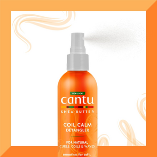 cantu coil calm detangler 236ml curl coil detangling spray hair care
