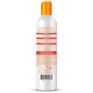 cantu daily oil moisturizer 13oz shine moisture seal hair care