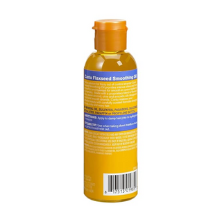 Cantu flaxseed smoothing oil 3.4oz for anti frizz control shine boost and smooth healthy hair care