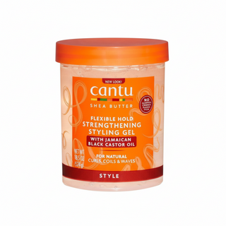 cantu flexible hold styling gel jamaican black castor oil 18.5oz curl defining gel
